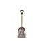Bon Tool 14-1/2 in X 17-3/4 in Scoop Shovel, Aluminum, 29 in L D-Grip Wood Handle 84-700 - alternate 1